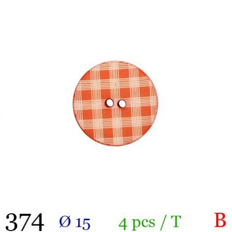 Boutons carreau