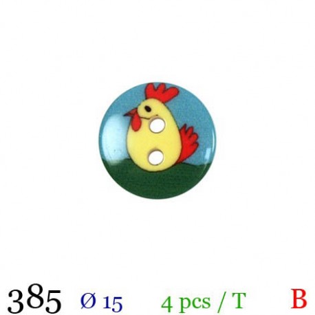 Boutons poule