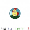 Boutons poule