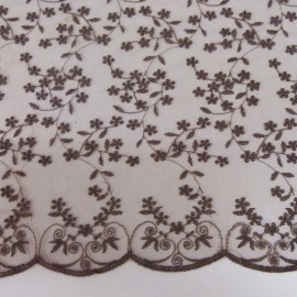 Dentelle campanule Taupe