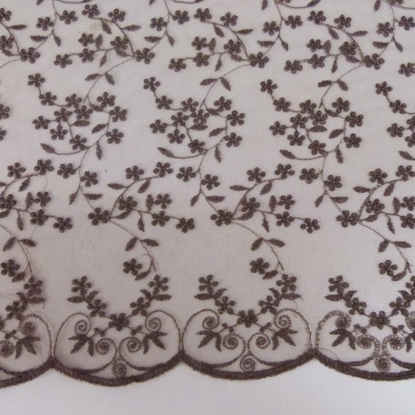 Dentelle campanule Taupe