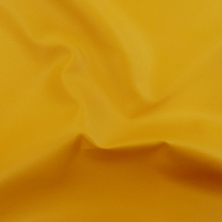 Tissu simili Karia jaune curcuma
