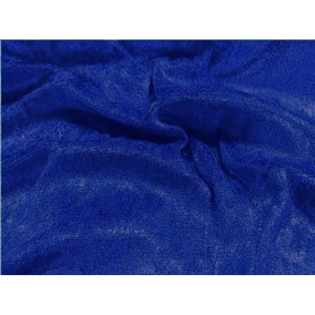 Panne de velours FIbleuazur