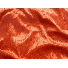 Panne de velours Orange