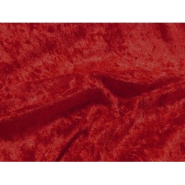 Panne de velours Rouge