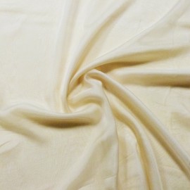 Tissu Voile Ivoire