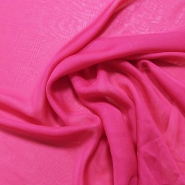 Tissu Voile Rose