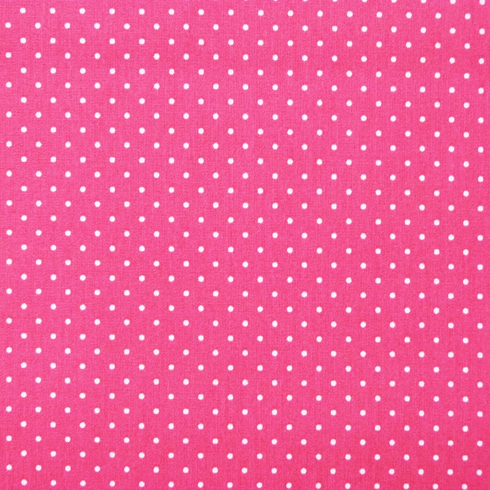 Coupon Tissu Nylon Vintage à Petits Pois - 88 X 300 Cm - Pour Doublure - Neuf