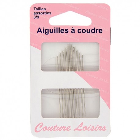 Aiguilles à coudre assorties x10 