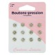 Boutons pression x12 