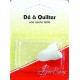 Dé plastique pour quilting