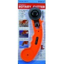 Cutter rotatif lame droite