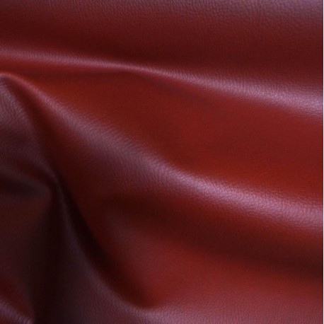Tissu simili Karia bordeaux