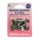 Bouton pression couleur
