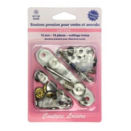Kit bouton pression